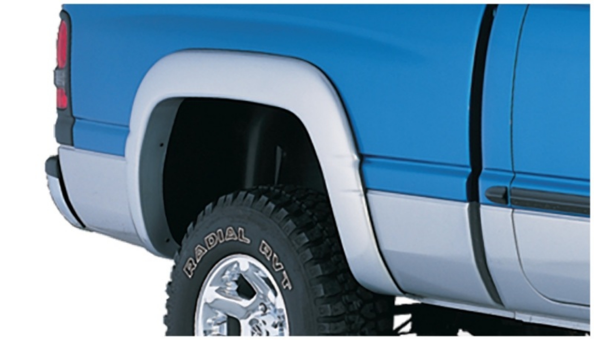 Picture of Bushwacker 94-01 Dodge Ram 1500 Fleetside OE Style Flares 2pc 78-0-96-0in Bed - Black