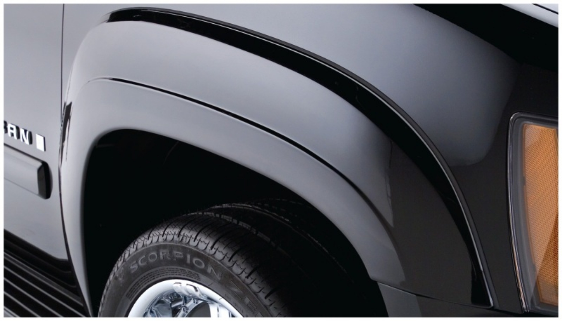 Picture of Bushwacker 07-14 Chevy Suburban 2500 OE Style Flares 2pc Does Not Fit LTZ - Black