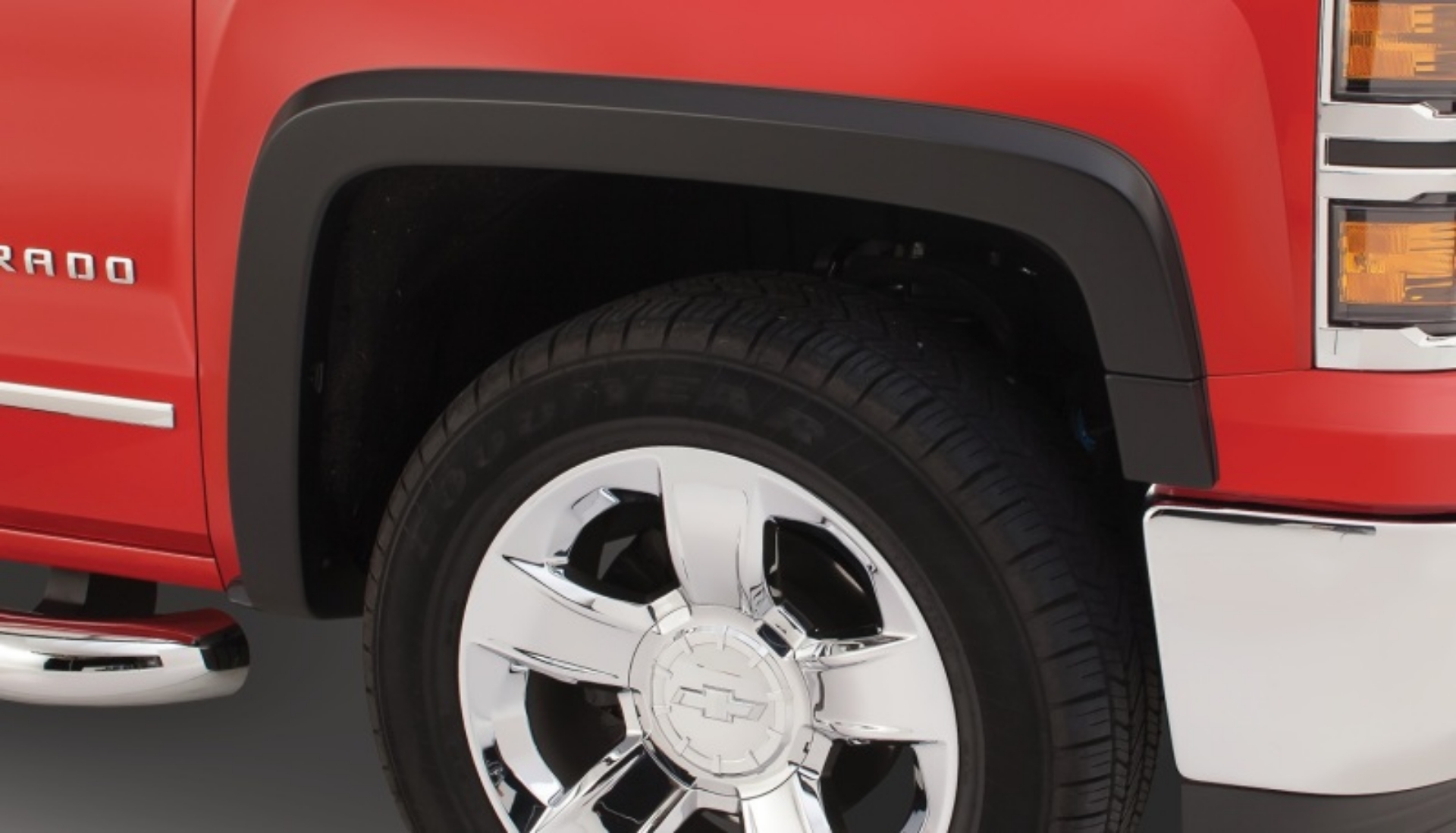 Picture of Bushwacker 15-18 Chevy Silverado 2500 HD OE Style Flares 2pc - Black