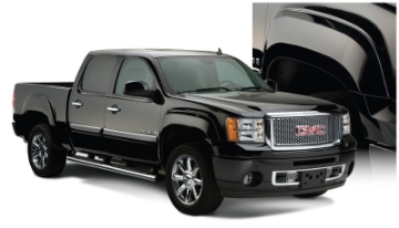 Picture of Bushwacker 07-13 GMC Sierra 1500 Fleetside OE Style Flares 4pc 69-3in Bed - Black