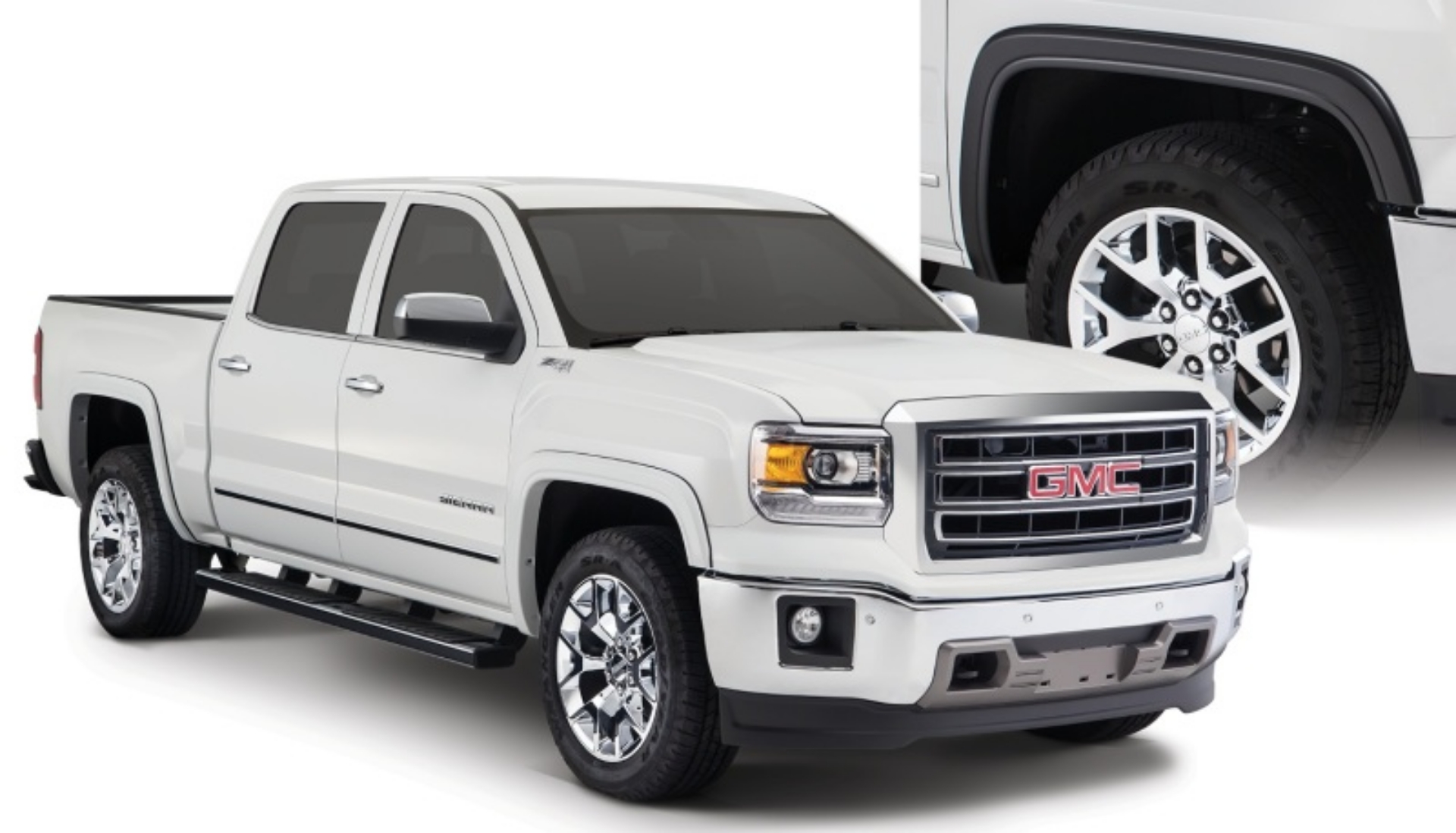 Picture of Bushwacker 14-15 GMC Sierra 1500 OE Style Flares 4pc - Black