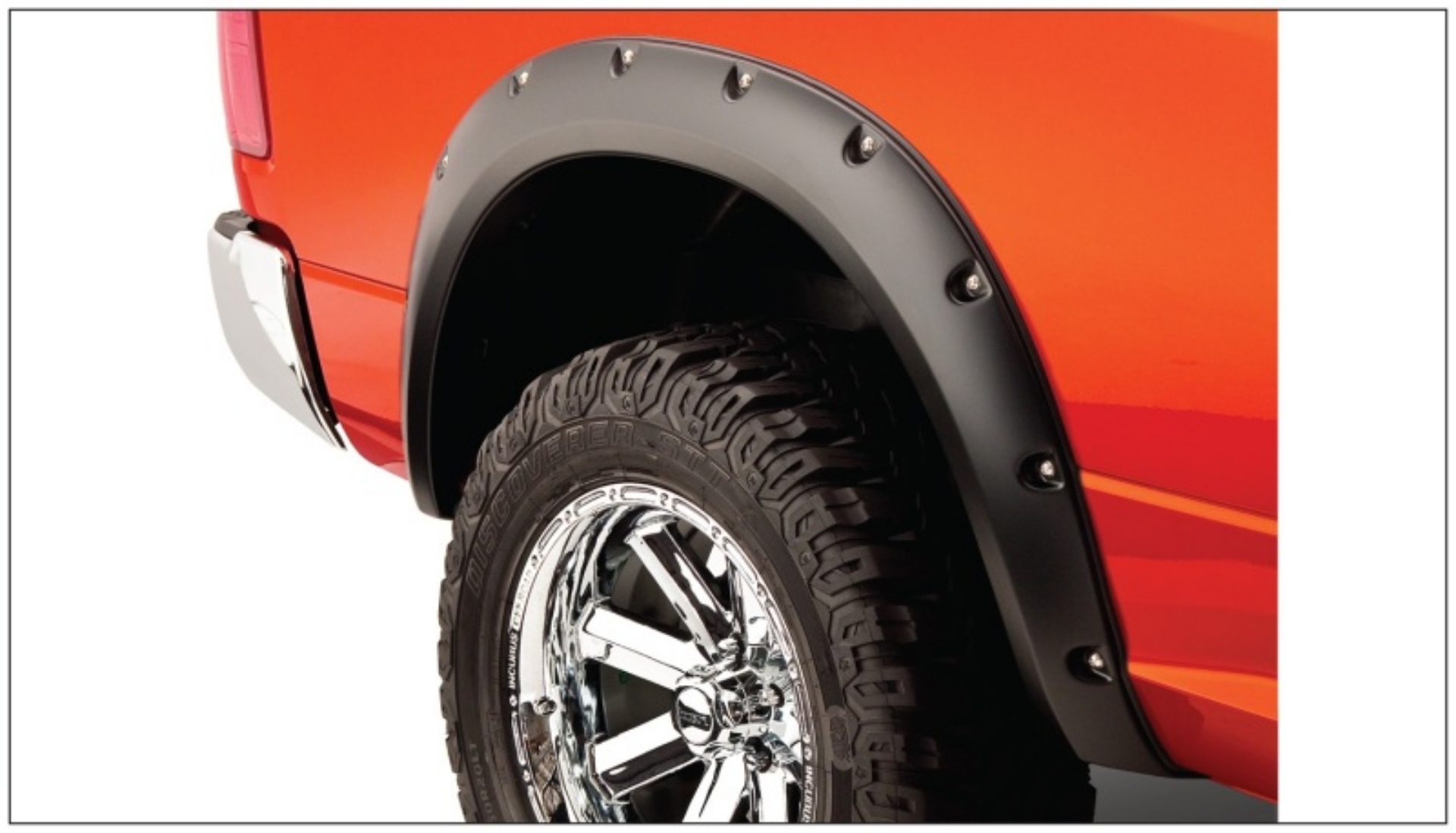 Picture of Bushwacker 10-18 Dodge Ram 2500 Fleetside Pocket Style Flares 2pc 67-4-76-3-96-3in Bed - Black