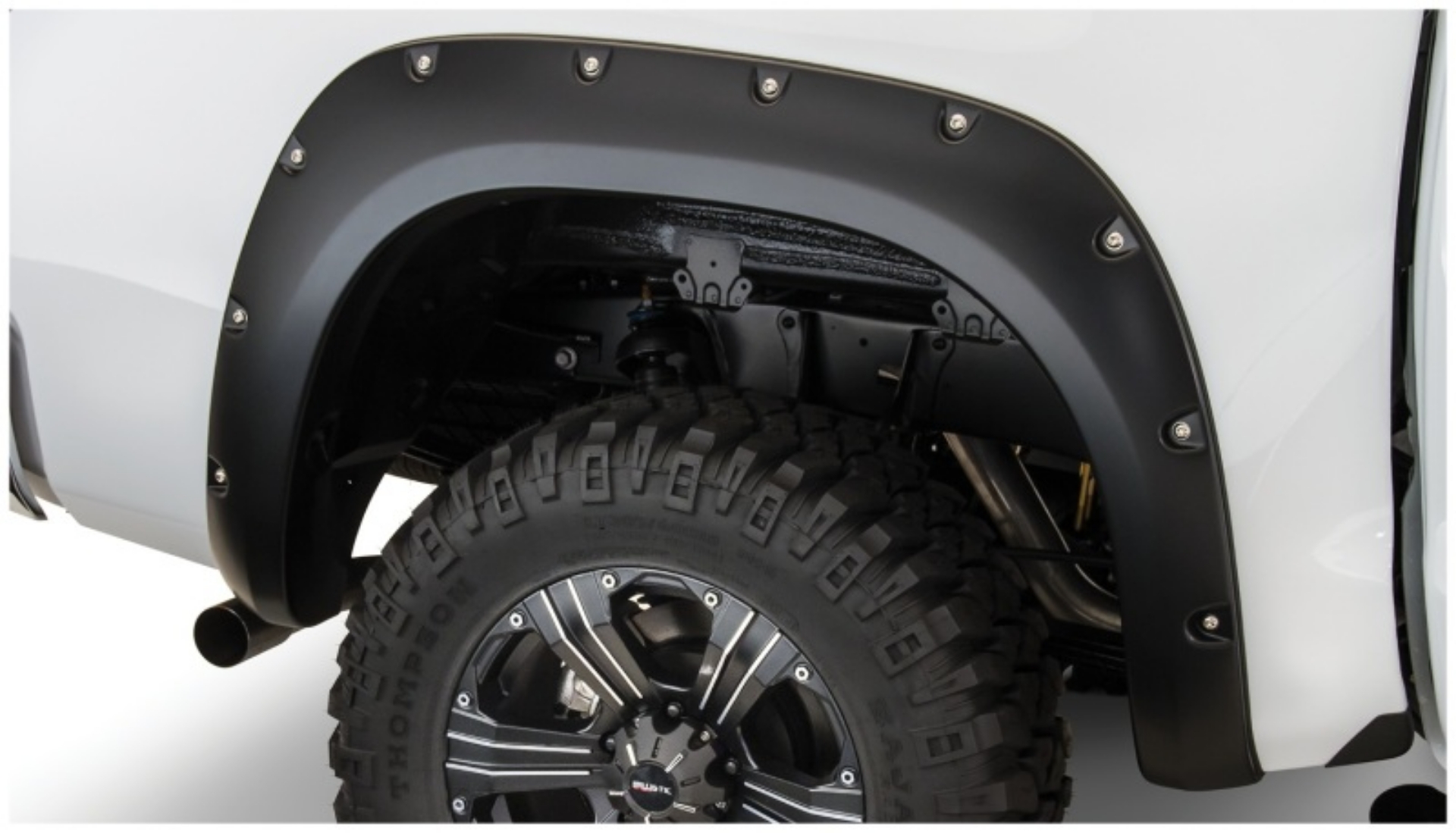 Picture of Bushwacker 07-13 Toyota Tundra Fleetside Pocket Style Flares 2pc 66-7-78-7-97-6in Bed - Black
