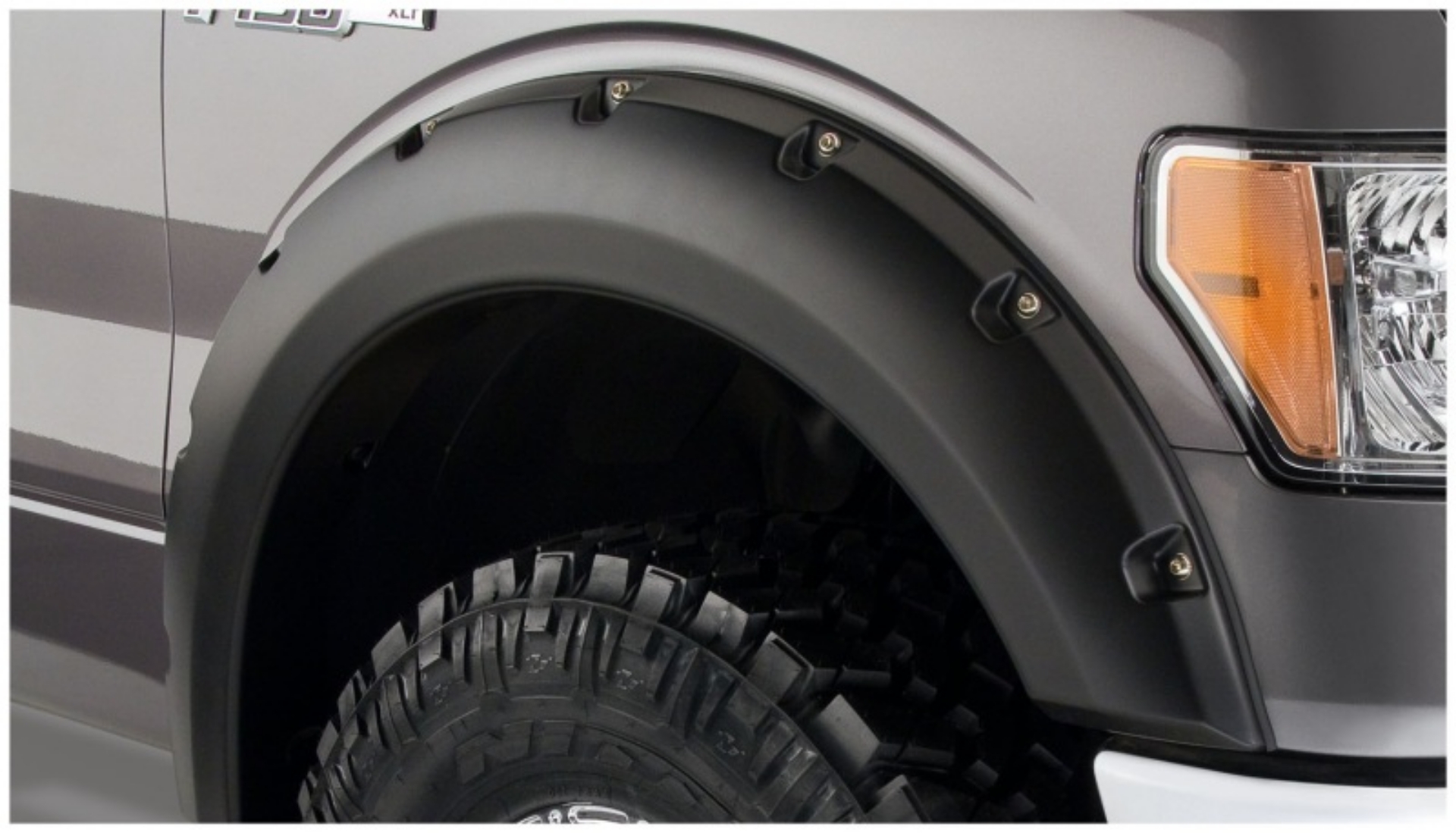 Picture of Bushwacker 09-14 Ford F-150 Pocket Style Flares 2pc - Black