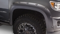 Picture of Bushwacker 15-18 GMC Canyon Pocket Style Flares 2pc - Black