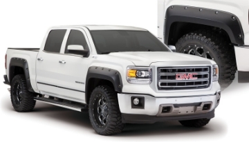 Picture of Bushwacker 14-15 GMC Sierra 1500 Pocket Style Flares 4pc - Black