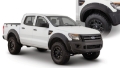 Picture of Bushwacker 11-15 Ford Ranger T6 Pocket Style Flares 4pc - Black