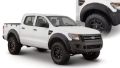 Picture of Bushwacker 11-15 Ford Ranger T6 Pocket Style Flares 4pc - Black