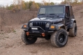 Picture of Bushwacker 97-06 Jeep Wrangler Trail Armor Hood Stone Guard and 2 Front Corners - Black