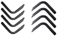 Picture of Lund 01-05 Ford Explorer Sport Trac EZ Running Board Mounting Bracket Kit - Brite