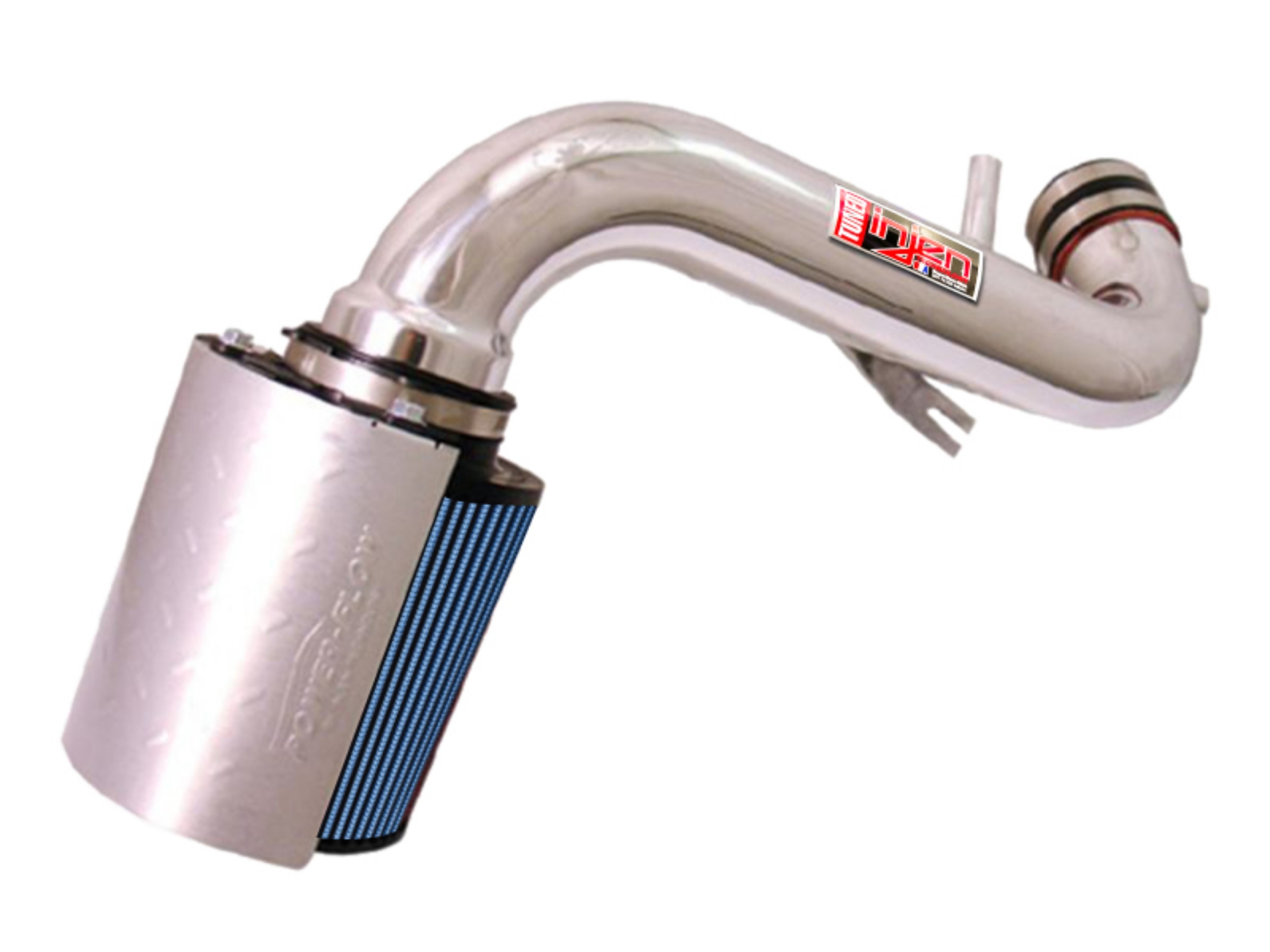Picture of Injen 05-06 Dakota - 06-07 Raider 4-7L V8 Power-Flow incl- Diamond plate heat shield Polished Powe