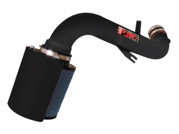 Picture of Injen 05-06 Dakota - 06-07 Raider 4-7L V8 Power-Flow incl- Diamond plate heat shield Wrinkle Black