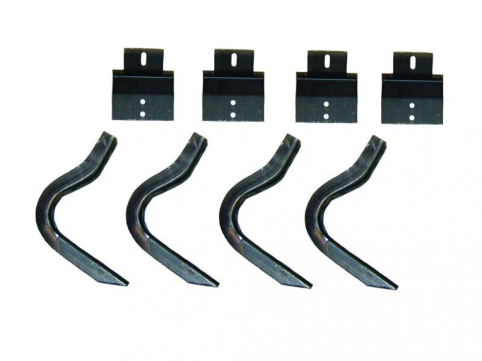 Picture of Lund 97-04 Ford F-150 Std- Cab EZ Running Board Mounting Bracket Kit - Brite