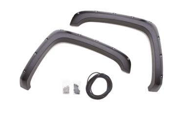Picture of Lund 07-13 Chevy Silverado 1500 RX-Rivet Style Smooth Elite Series Fender Flares - Black 2 Pc
