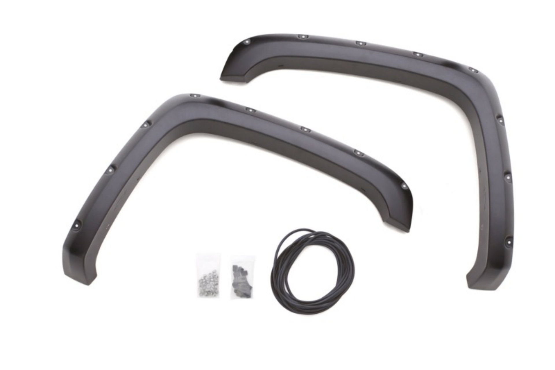 Picture of Lund 07-13 GMC Sierra 1500 RX-Rivet Style Smooth Elite Series Fender Flares - Black 2 Pc