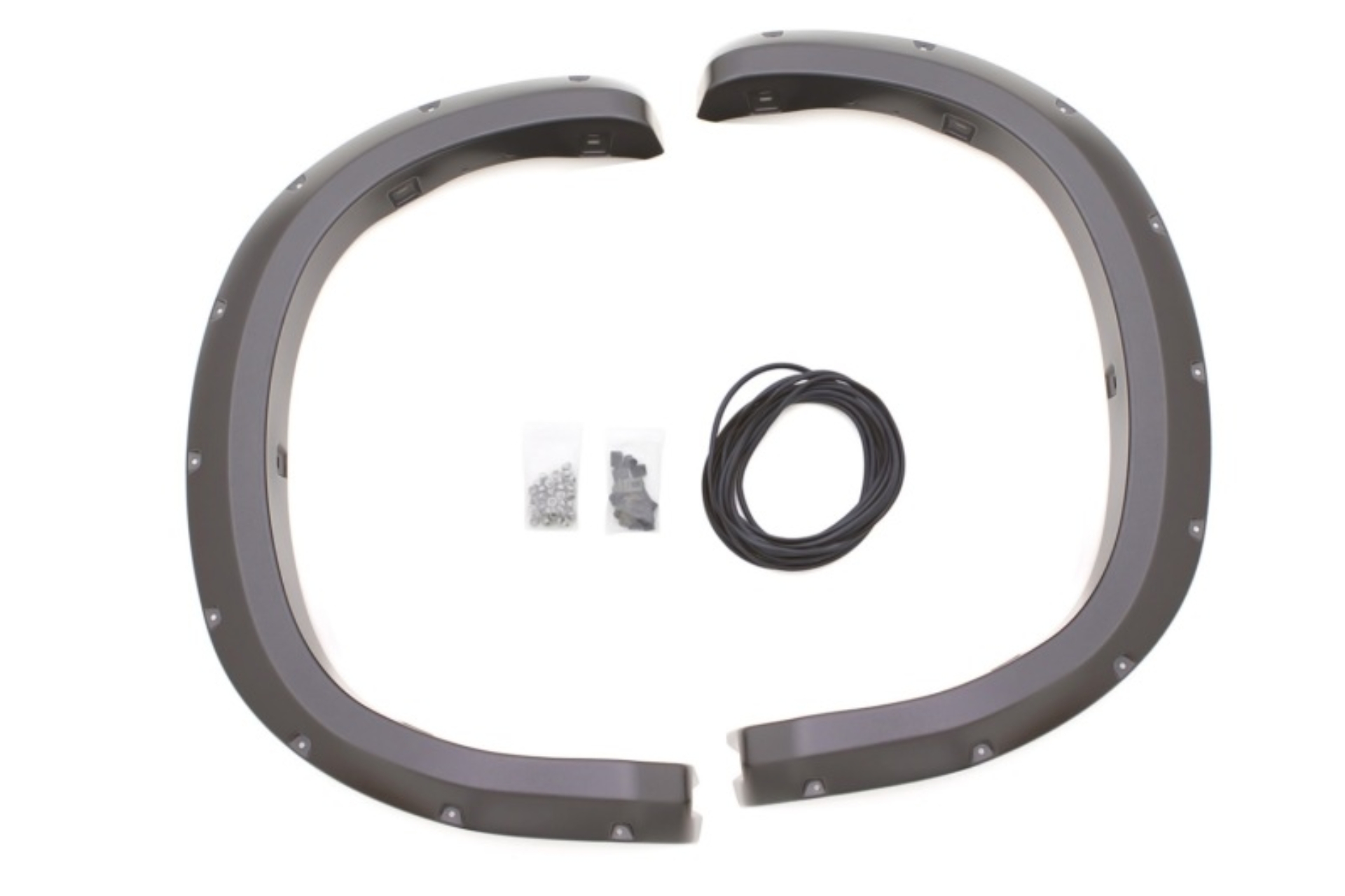 Picture of Lund 07-13 Toyota Tundra RX-Rivet Style Smooth Elite Series Fender Flares - Black 2 Pc