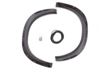 Picture of Lund 10-17 Dodge Ram 2500 RX-Rivet Style Smooth Elite Series Fender Flares - Black 2 Pc