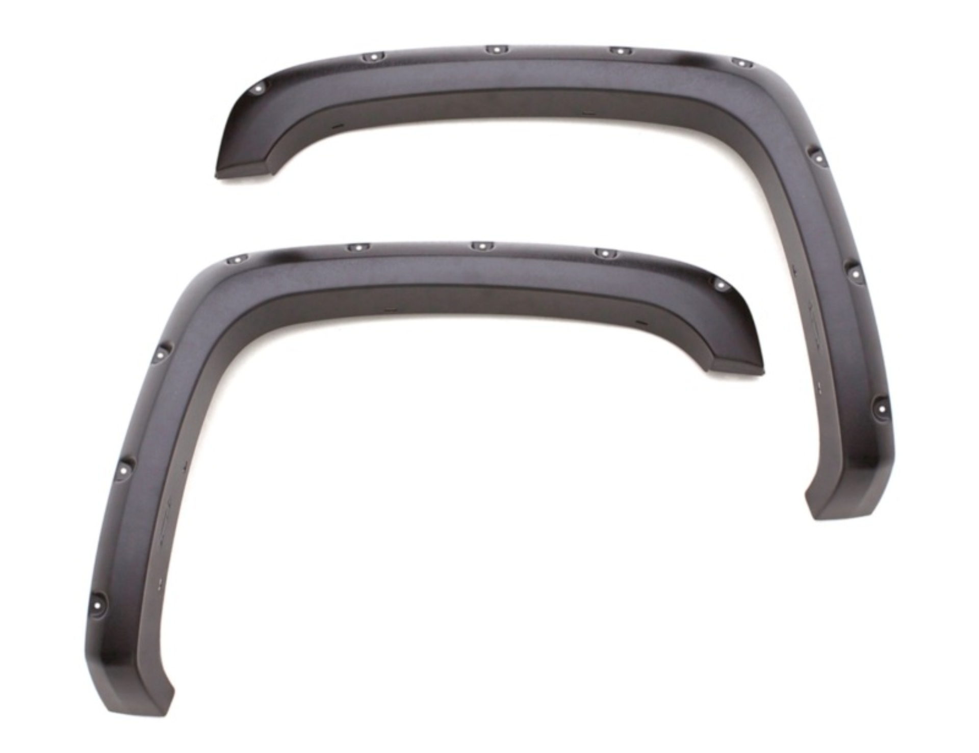 Picture of Lund 15-17 GMC Canyon 5ft- Bed RX-Rivet Style Smooth Elite Series Fender Flares - Black 2 Pc