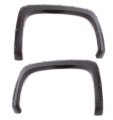 Picture of Lund 15-17 GMC Canyon 5ft- Bed RX-Rivet Style Smooth Elite Series Fender Flares - Black 2 Pc