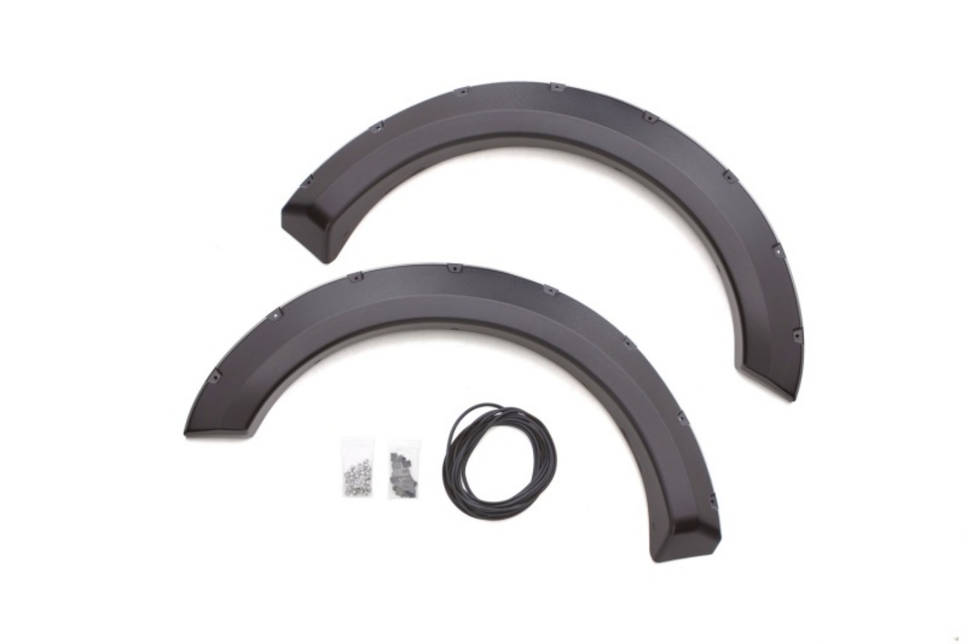 Picture of Lund 04-08 Ford F-150 RX-Rivet Style Textured Elite Series Fender Flares - Black 2 Pc