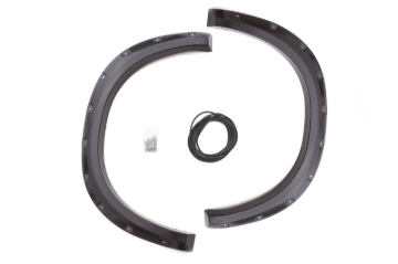 Picture of Lund 10-17 Dodge Ram 2500 RX-Rivet Style Textured Elite Series Fender Flares - Black 2 Pc