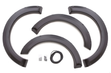 Picture of Lund 04-08 Ford F-150 No Stepside RX-Rivet Style Smooth Elite Series Fender Flares - Black 4 Pc