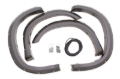 Picture of Lund 07-13 Toyota Tundra RX-Rivet Style Smooth Elite Series Fender Flares - Black 4 Pc