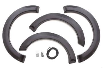 Picture of Lund 09-14 Ford F-150 Excl Raptor RX-Rivet Style Smooth Elite Series Fender Flares - Black 4 Pc