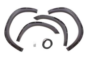 Picture of Lund 10-17 Dodge Ram 2500 RX-Rivet Style Smooth Elite Series Fender Flares - Black 4 Pc