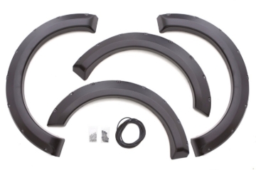 Picture of Lund 08-10 Ford F-250 RX-Rivet Style Textured Elite Series Fender Flares - Black 4 Pc