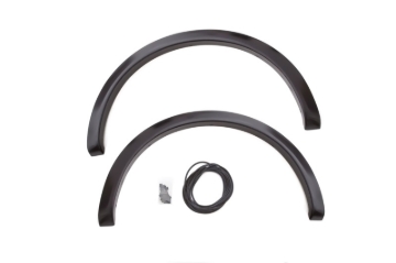 Picture of Lund 04-08 Ford F-150 No Stepside SX-Sport Style Smooth Elite Series Fender Flares - Black 2 Pc