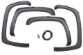 Picture of Lund 15-17 Chevy Silverado 2500 SX-Sport Style Smooth Elite Series Fender Flares - Black 2 Pc