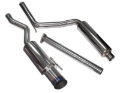 Picture of Injen 06-09 Civic Si Coupe Only 60mm Cat-back Exhaust w- Titanium Tip
