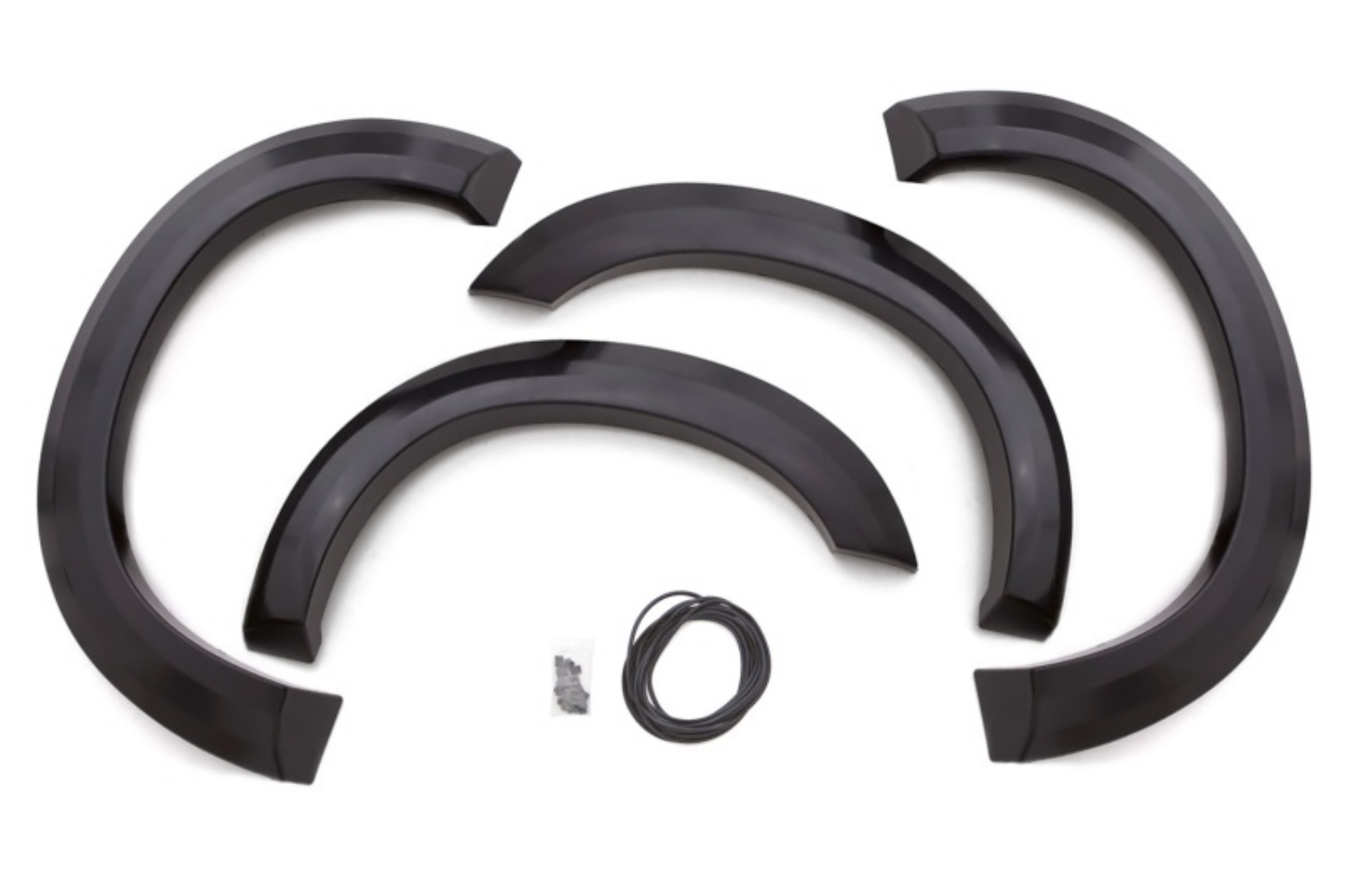 Picture of Lund 99-07 Ford F-250 Ex-Extrawide Style Smooth Elite Series Fender Flares - Black 4 Pc