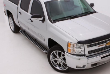 Picture of Lund 15-18 Ford F-150 SuperCab Crossroads 80in- Running Board Kit - Chrome