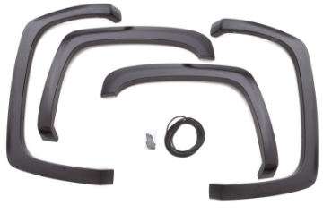 Picture of Lund 07-13 Chevy Silverado 1500 SX-Sport Style Smooth Elite Series Fender Flares - Black 4 Pc