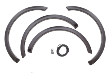 Picture of Lund 11-16 Ford F-250 SX-Sport Style Smooth Elite Series Fender Flares - Black 4 Pc