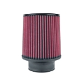 Picture of Injen High Performance Air Filter - 3 1-2 Black Oiled Filter 6  Base - 6 7-8 Tall - 5 1-2 Top