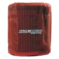 Picture of Injen Red Water Repellant Pre-Filter fits X-1021 6in Base - 6-7-8in Tall - 5-1-2in Top