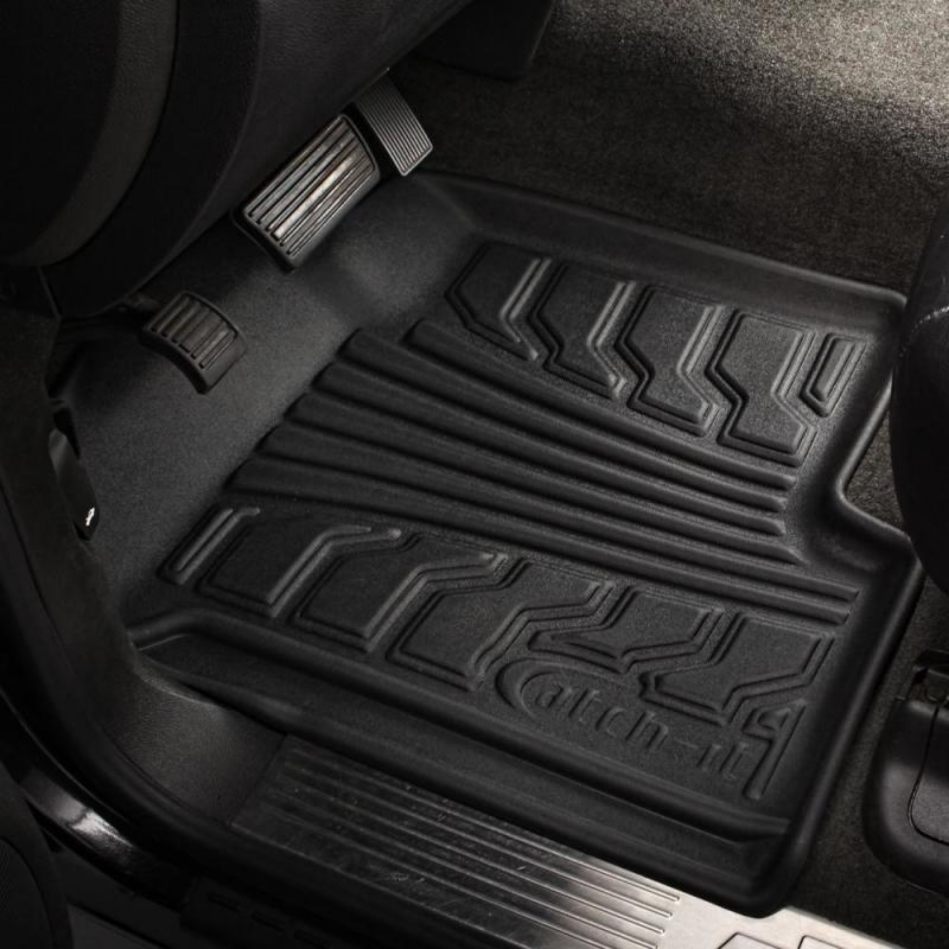 Picture of Lund 00-06 Chevy Tahoe Catch-It Floormat Front Floor Liner - Grey 2 Pc