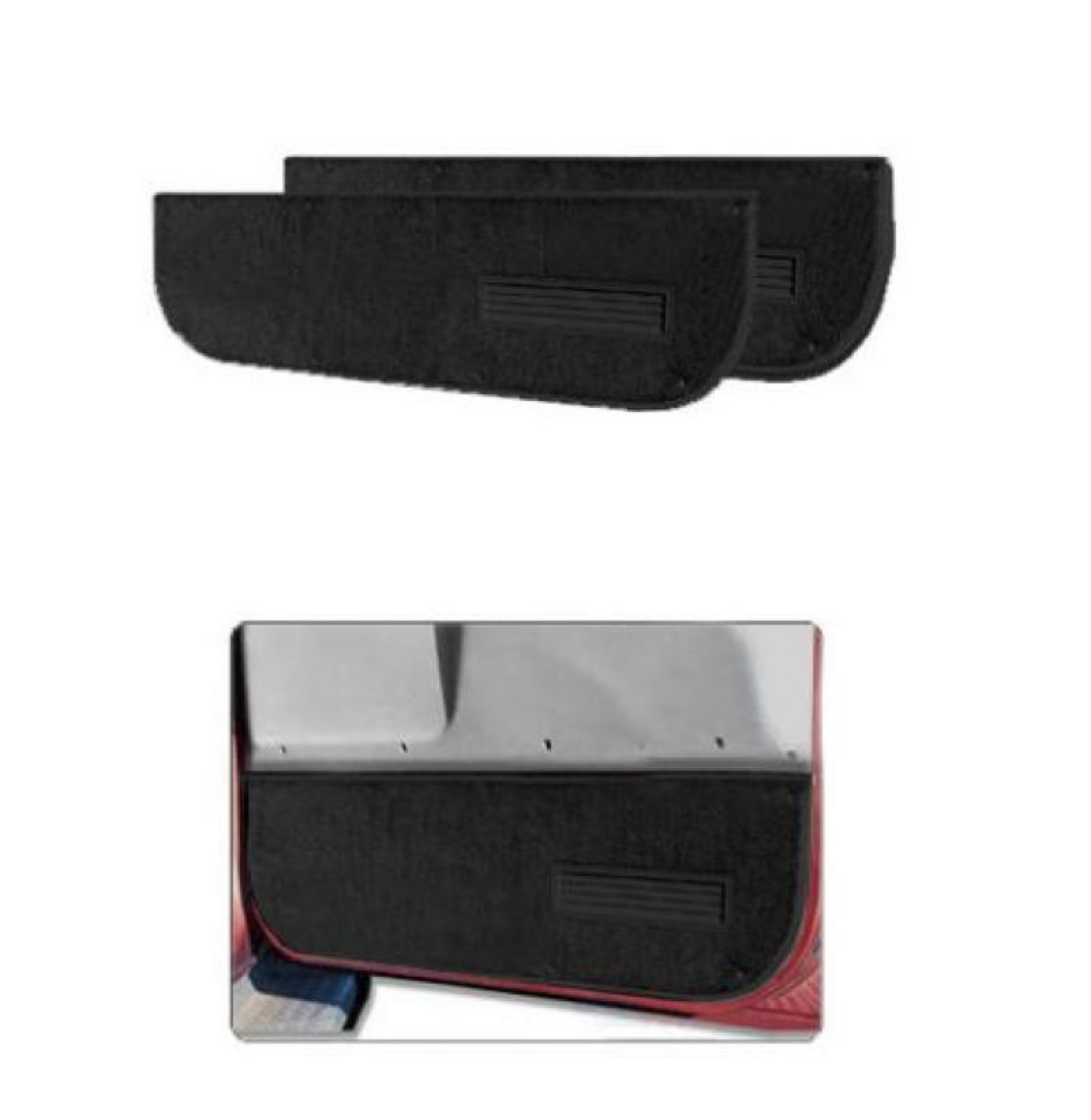 Picture of Lund 78-79 Ford Bronco 2Dr 2WD-4WD Pro-Line Full Flr- Replacement Carpet - Charcoal 2 Pc