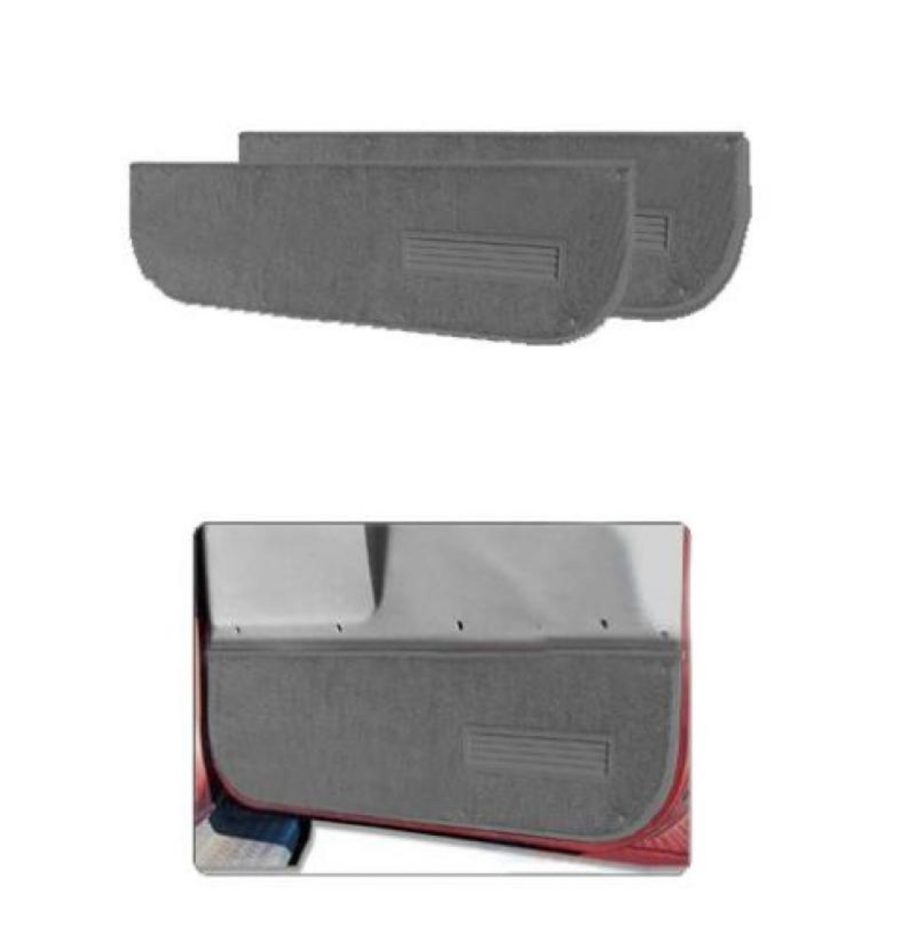 Picture of Lund 78-79 Ford Bronco 2Dr 2WD-4WD Pro-Line Full Flr- Replacement Carpet - Grey 2 Pc