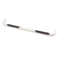 Picture of Lund 99-17 Chevy Silverado 1500 Std- Cab Body Mount 3in- Round Bent SS Nerf Bars - Polished