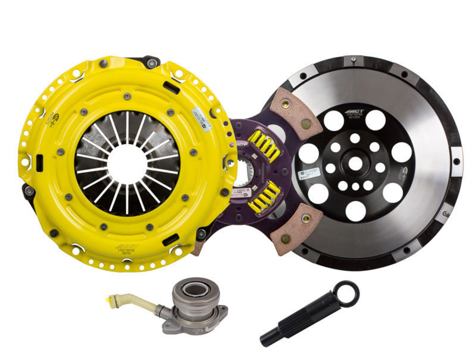 Picture of ACT 08-09 Dodge Caliber SRT-4 HD-Race Sprung 4 Pad Clutch Kit