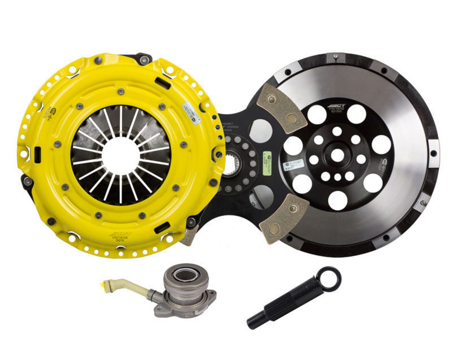 Picture of ACT 08-09 Dodge Caliber SRT-4 HD-Race Rigid 4 Pad Clutch Kit