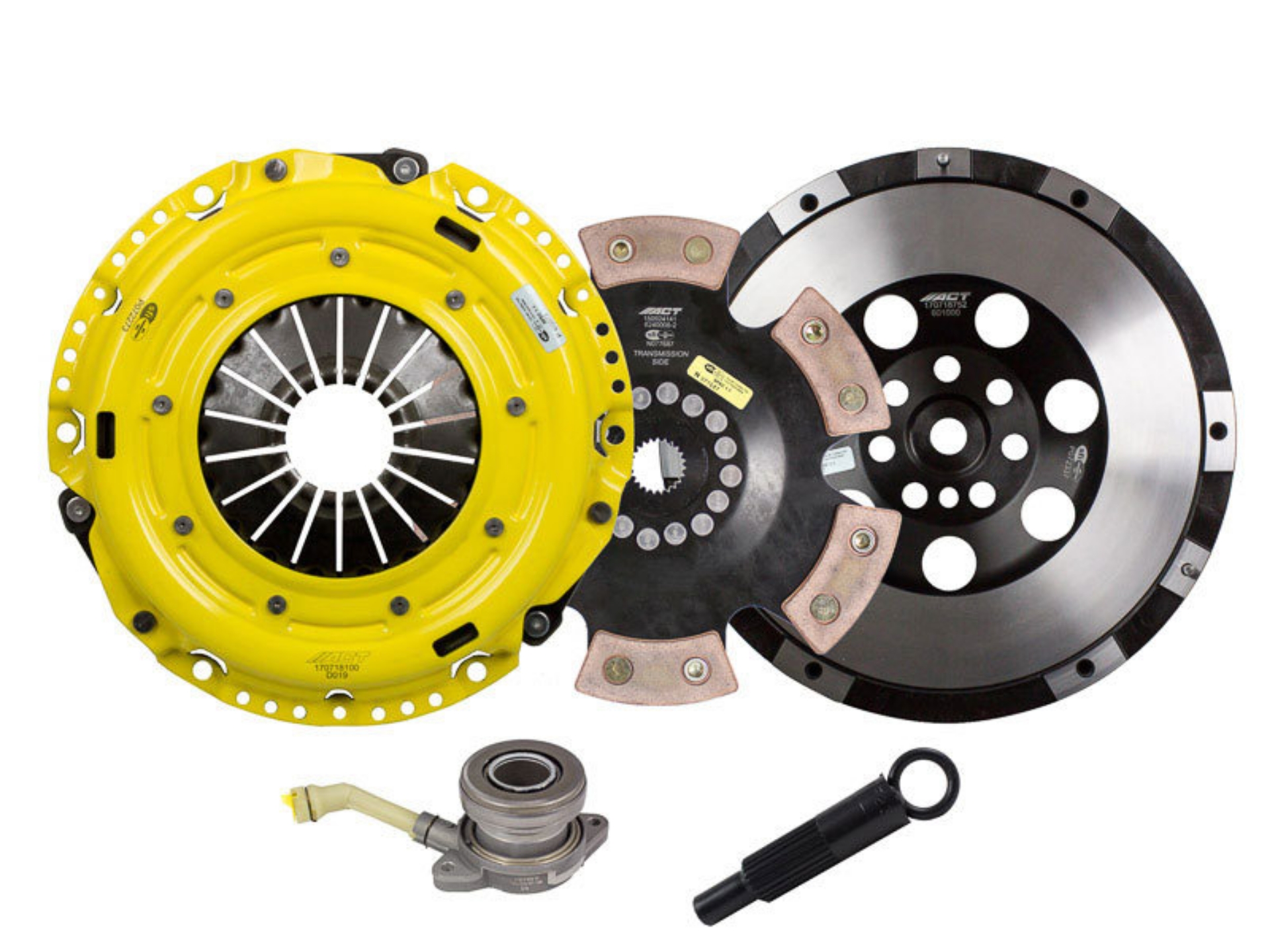Picture of ACT 08-09 Dodge Caliber SRT-4 HD-Race Rigid 6 Pad Clutch Kit