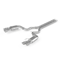 Picture of MBRP 18-19 Ford Mustang GT 5-0 3in Dual Split Rear Cat Back w- Quad 4-0in Dual Wall Tips- T304