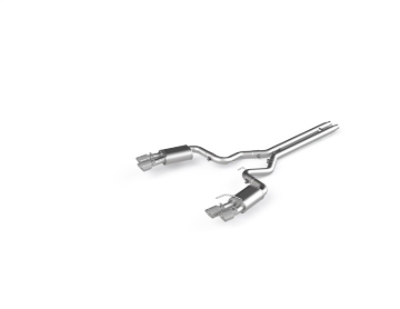 Picture of MBRP 18-19 Ford Mustang GT 5-0 3in Dual Split Rear AL Cat Back w- Quad 4-0in Dual Wall Tips