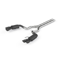 Picture of MBRP 18-19 Ford Mustang GT 5-0 3in Dual Split Rear Cat Back w- Quad 4in Dual Wall Tips- Black Coated