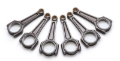 Picture of Manley 2016+ Nissan VR30DDTT 5-975in Turbo Tuff Pro Series I Beam Connecting Rod Set w- ARP 2000